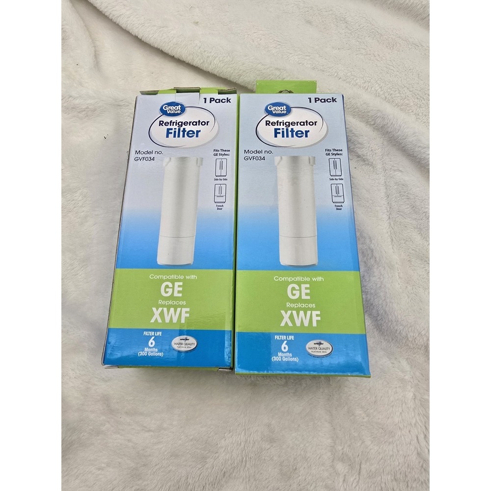 GE Refrigerator Water Filter Lot‎ Of 2